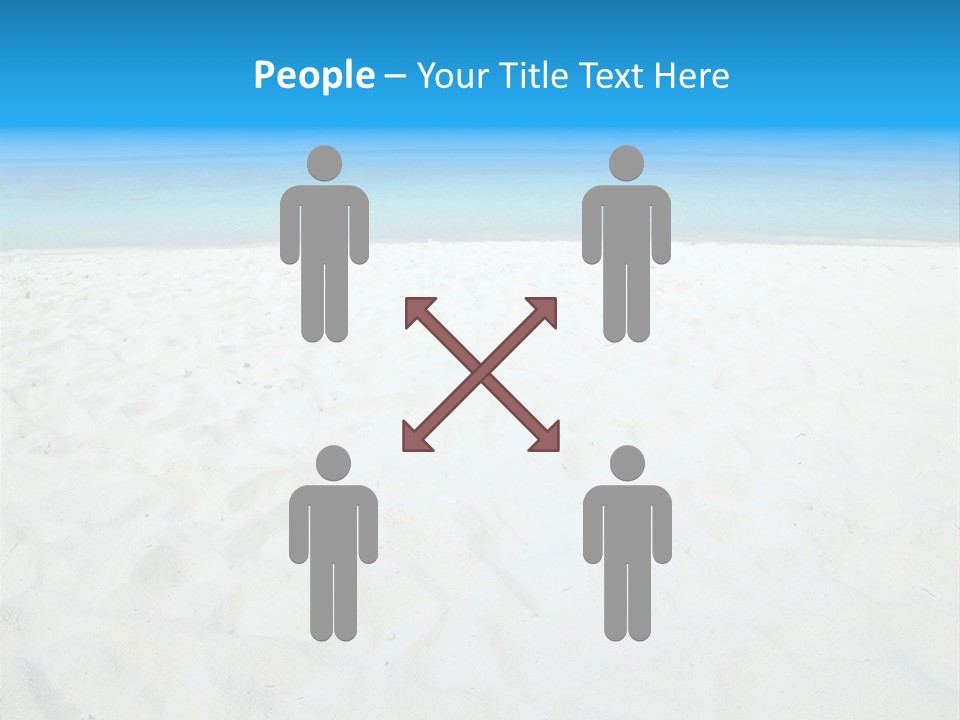 Beauty Summer White PowerPoint Template