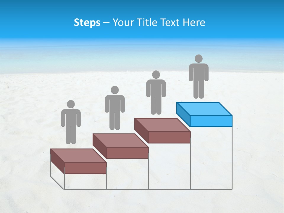 Beauty Summer White PowerPoint Template