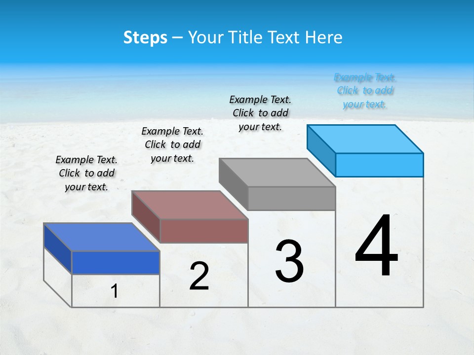 Beauty Summer White PowerPoint Template