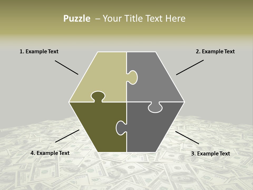 Bank Dollars States PowerPoint Template