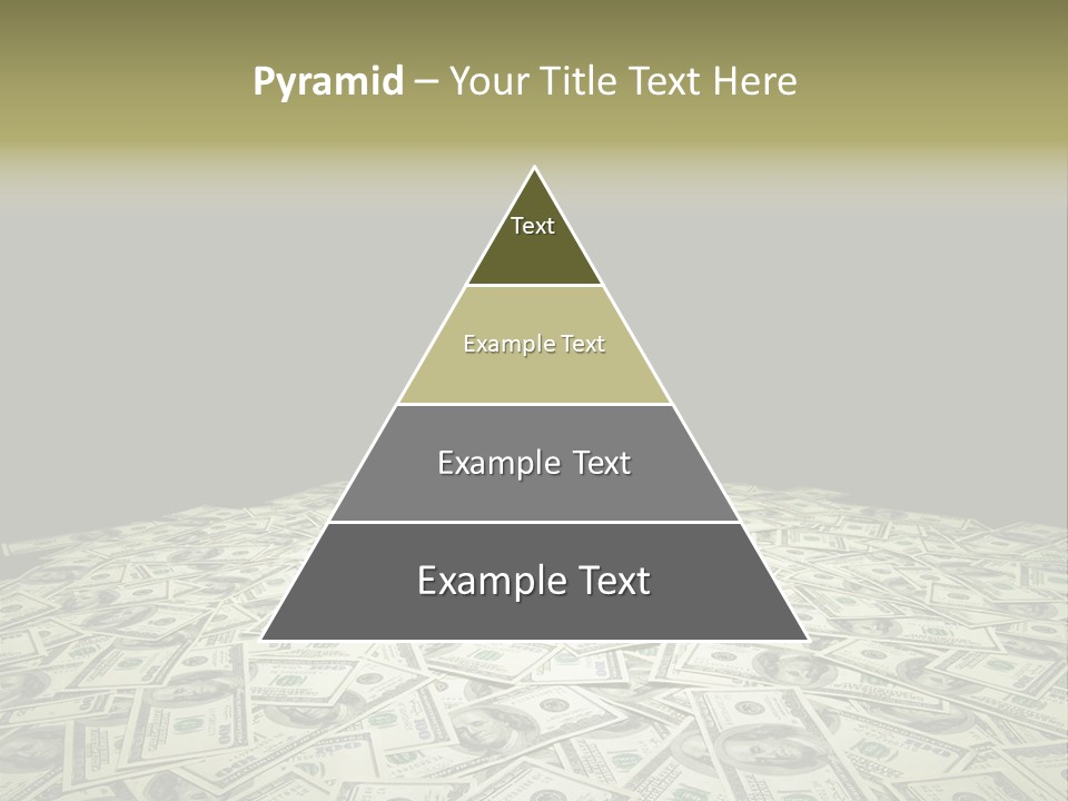 Bank Dollars States PowerPoint Template