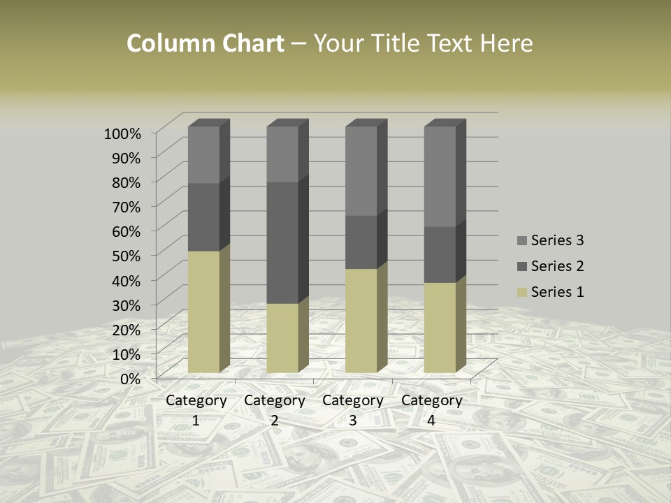 Bank Dollars States PowerPoint Template