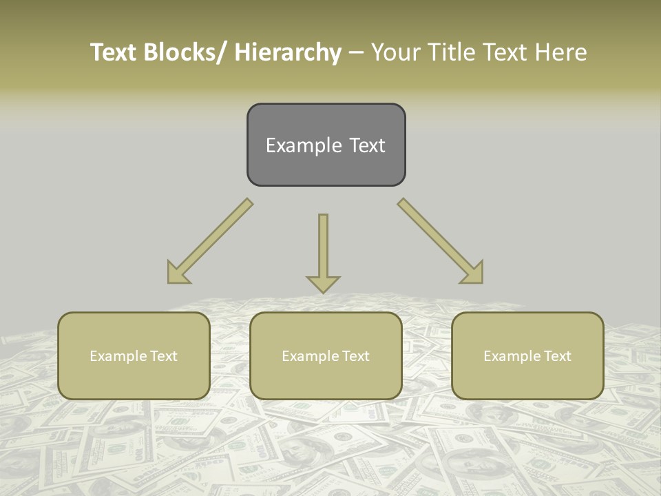 Bank Dollars States PowerPoint Template
