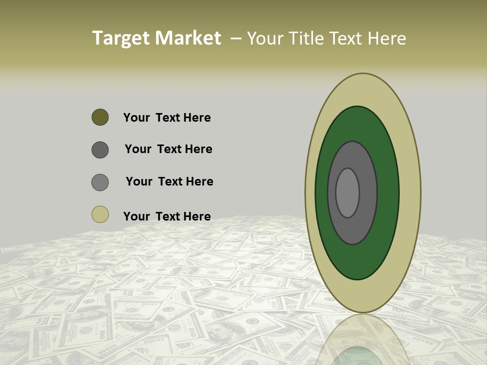 Bank Dollars States PowerPoint Template