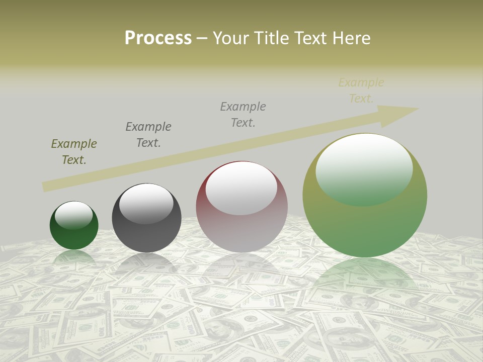Bank Dollars States PowerPoint Template