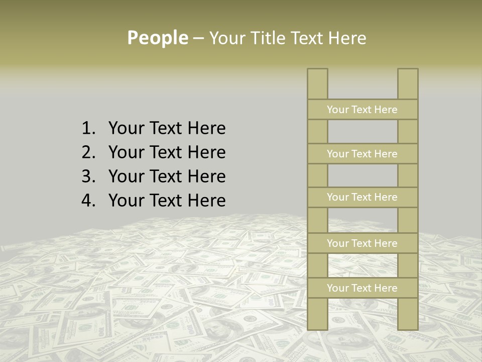 Bank Dollars States PowerPoint Template