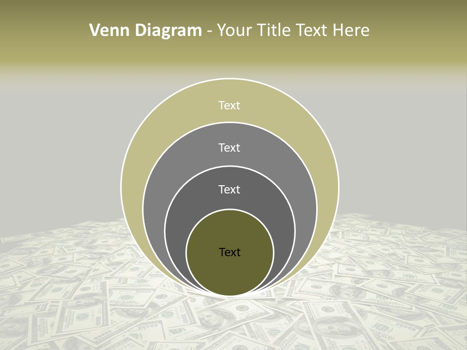 Bank Dollars States PowerPoint Template