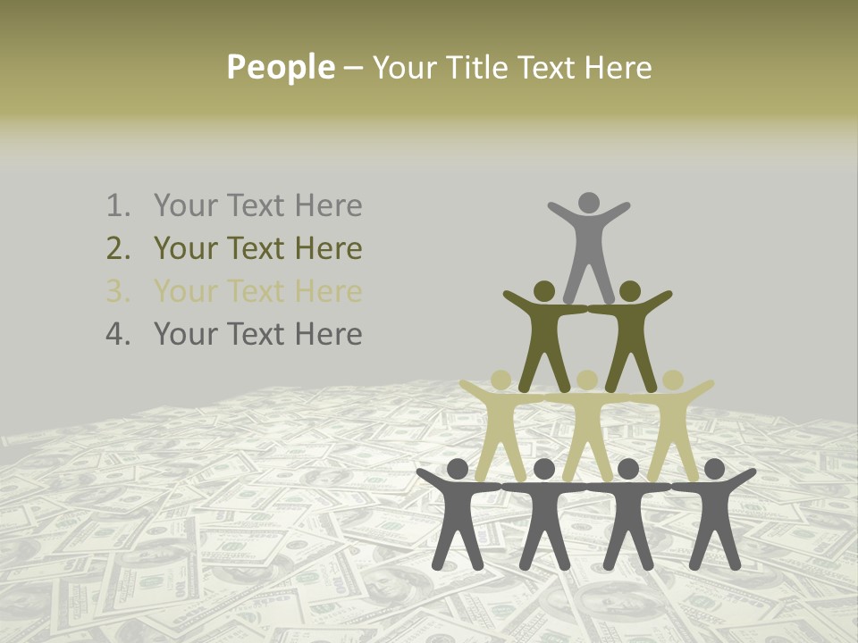 Bank Dollars States PowerPoint Template