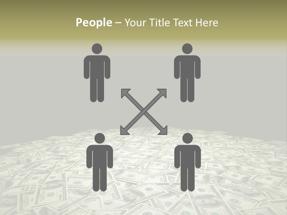 Bank Dollars States PowerPoint Template