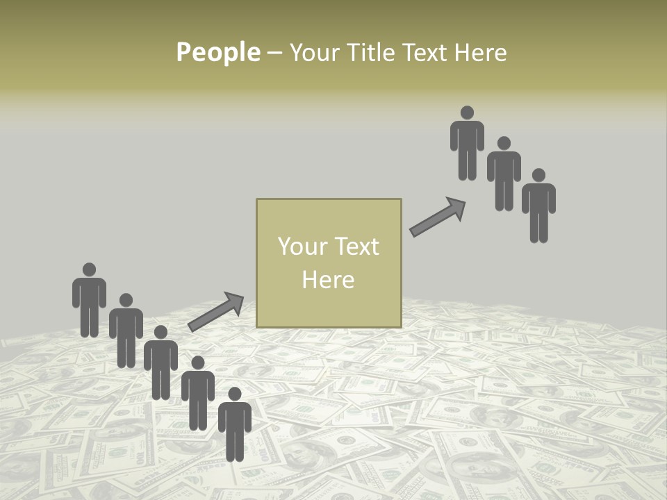 Bank Dollars States PowerPoint Template
