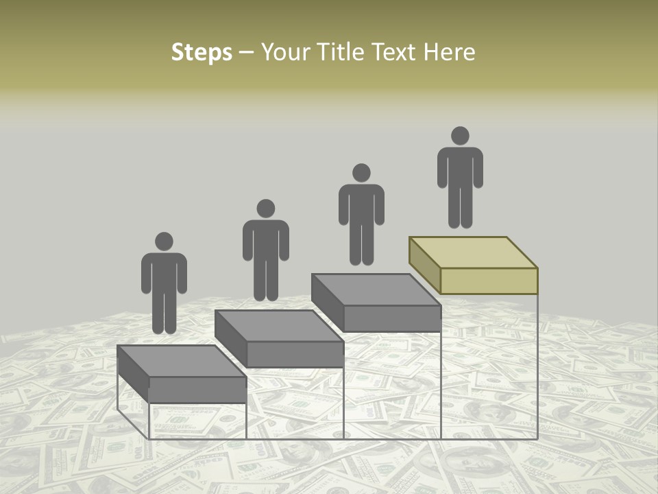 Bank Dollars States PowerPoint Template