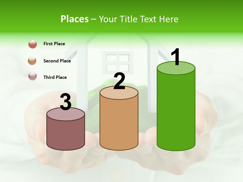 Save Person Close Up PowerPoint Template