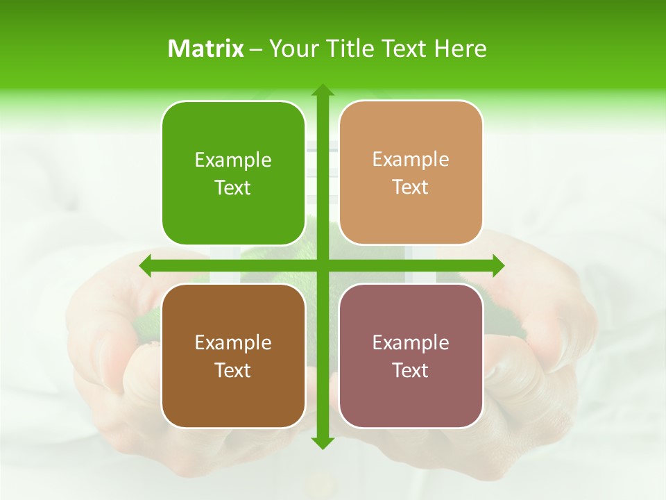 Save Person Close Up PowerPoint Template