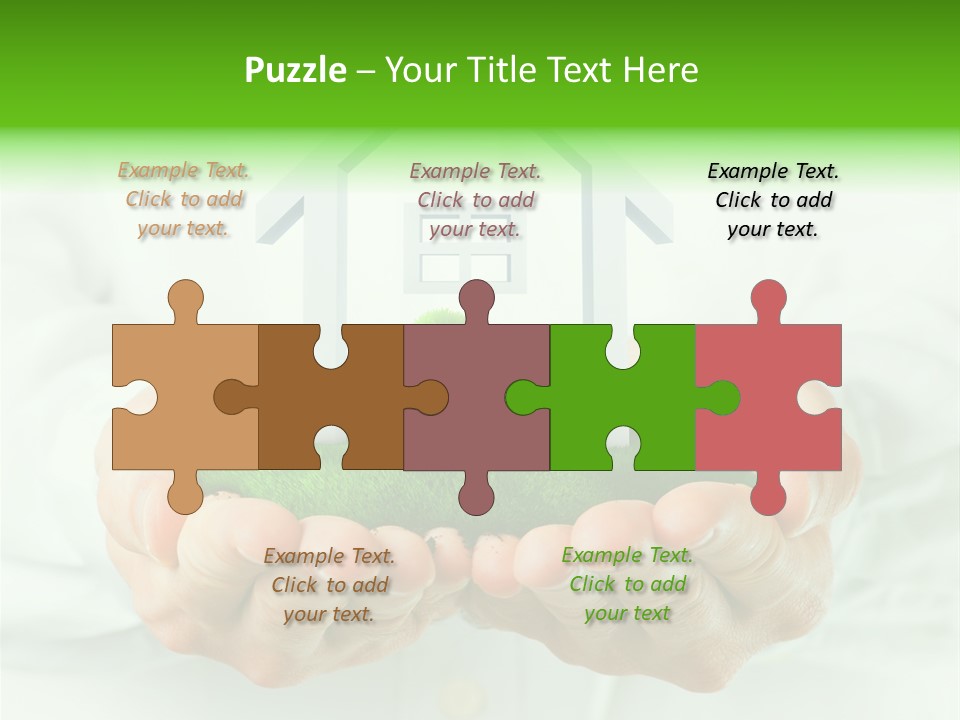 Save Person Close Up PowerPoint Template