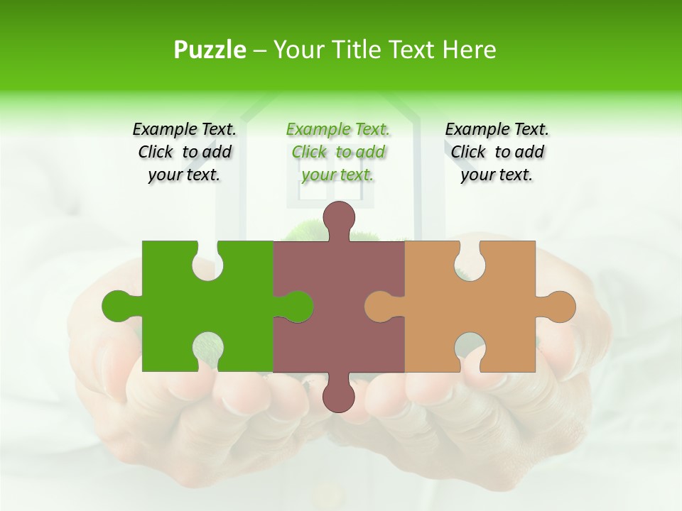 Save Person Close Up PowerPoint Template