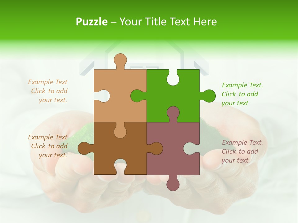 Save Person Close Up PowerPoint Template