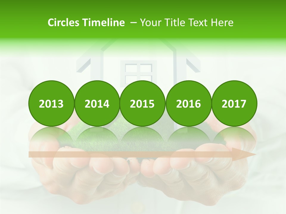 Save Person Close Up PowerPoint Template