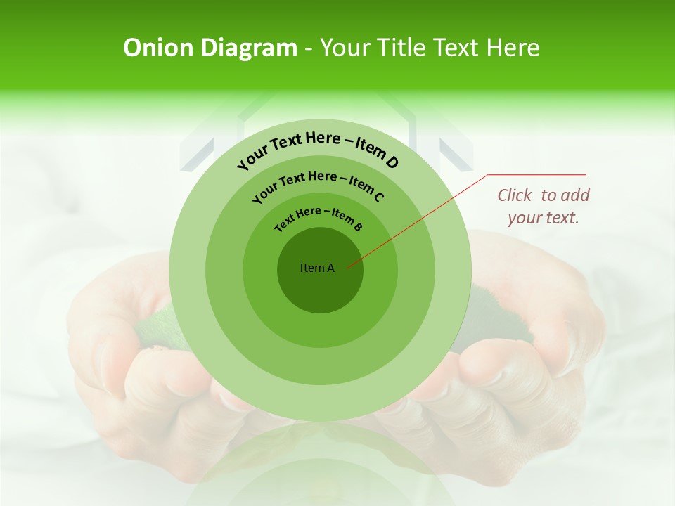 Save Person Close Up PowerPoint Template