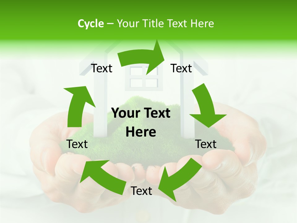 Save Person Close Up PowerPoint Template