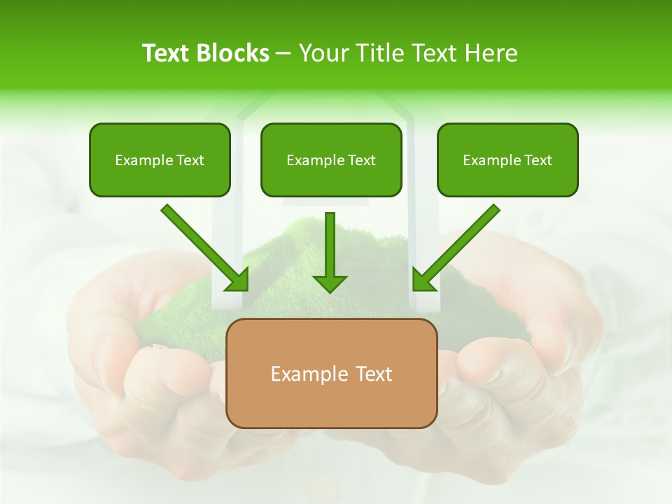 Save Person Close Up PowerPoint Template