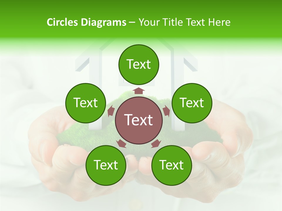 Save Person Close Up PowerPoint Template