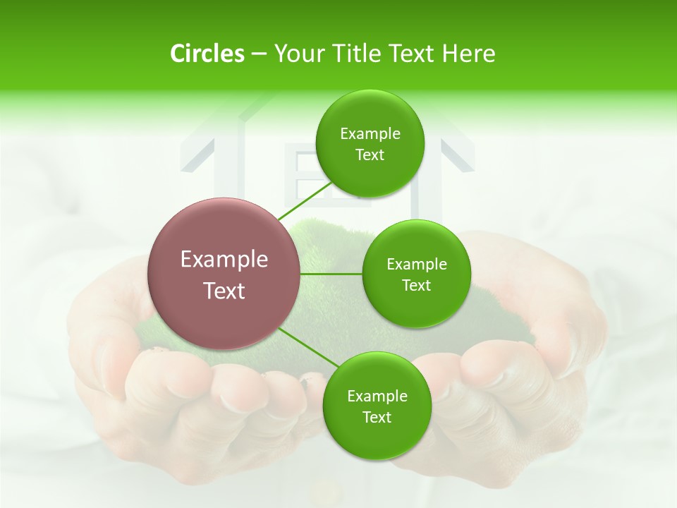 Save Person Close Up PowerPoint Template