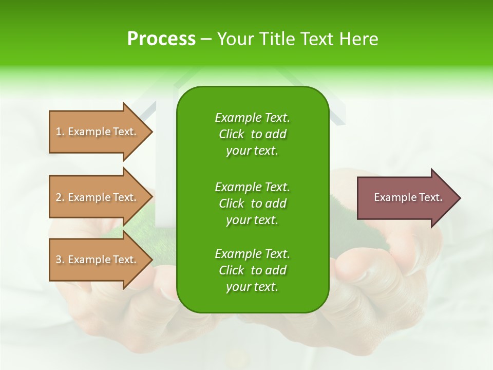 Save Person Close Up PowerPoint Template
