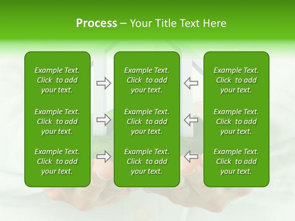 Save Person Close Up PowerPoint Template