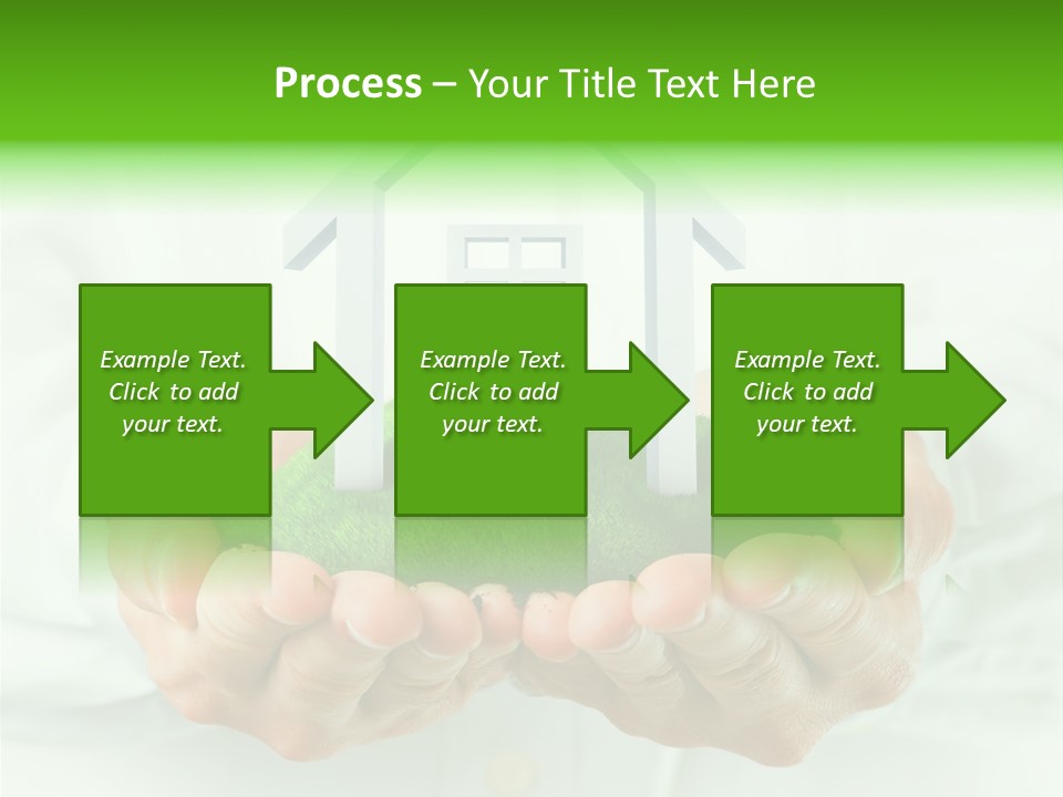 Save Person Close Up PowerPoint Template