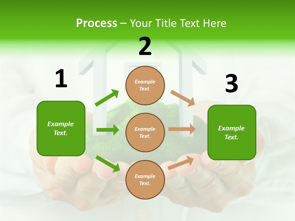 Save Person Close Up PowerPoint Template