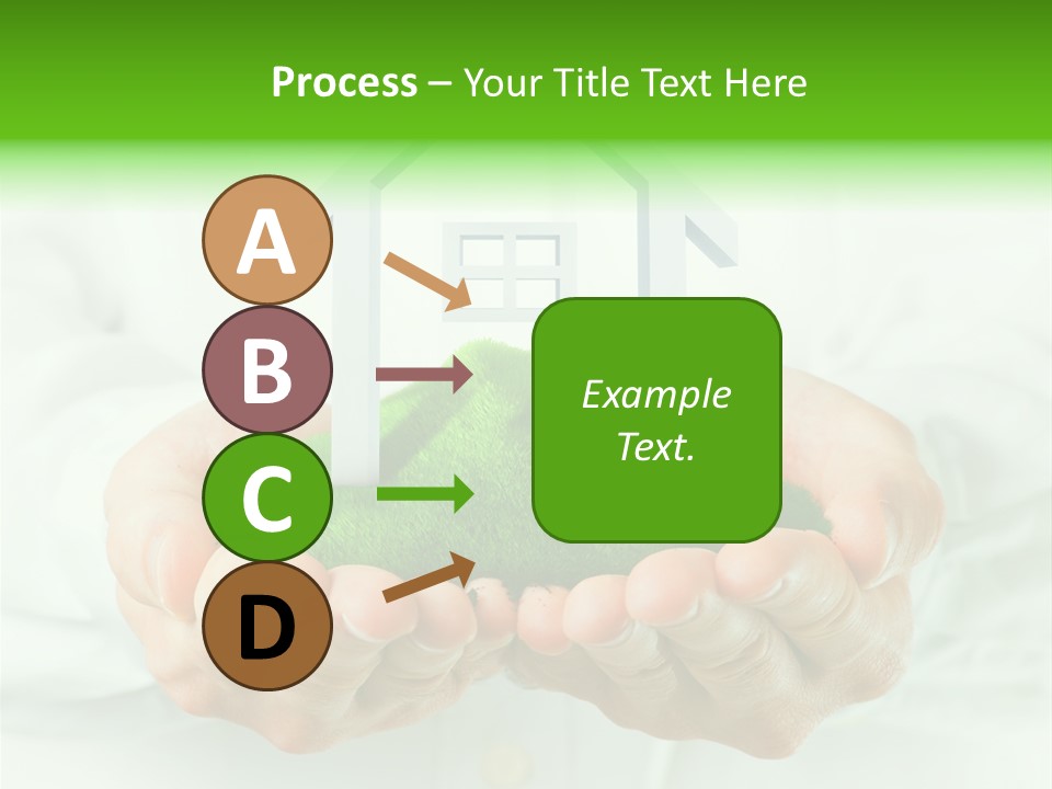 Save Person Close Up PowerPoint Template