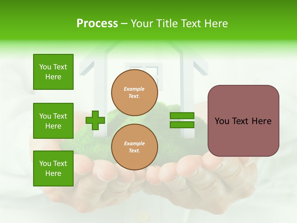 Save Person Close Up PowerPoint Template