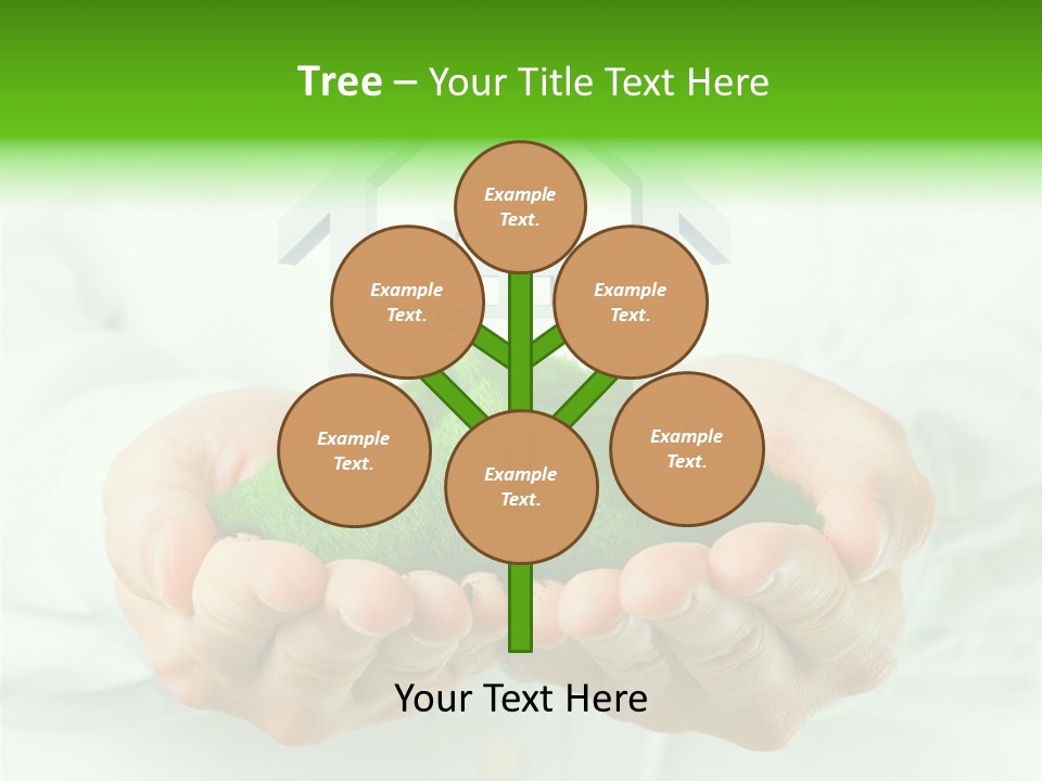 Save Person Close Up PowerPoint Template