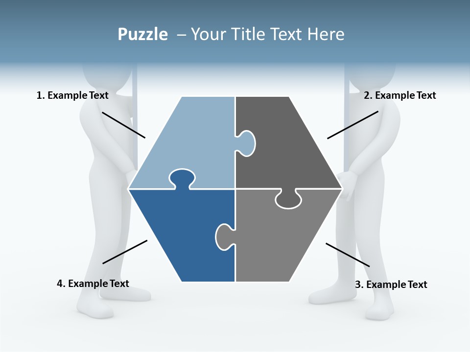 White Advert Card PowerPoint Template