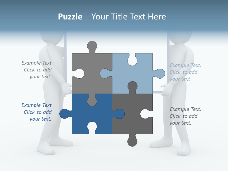 White Advert Card PowerPoint Template