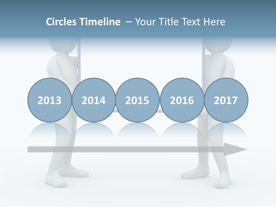 White Advert Card PowerPoint Template