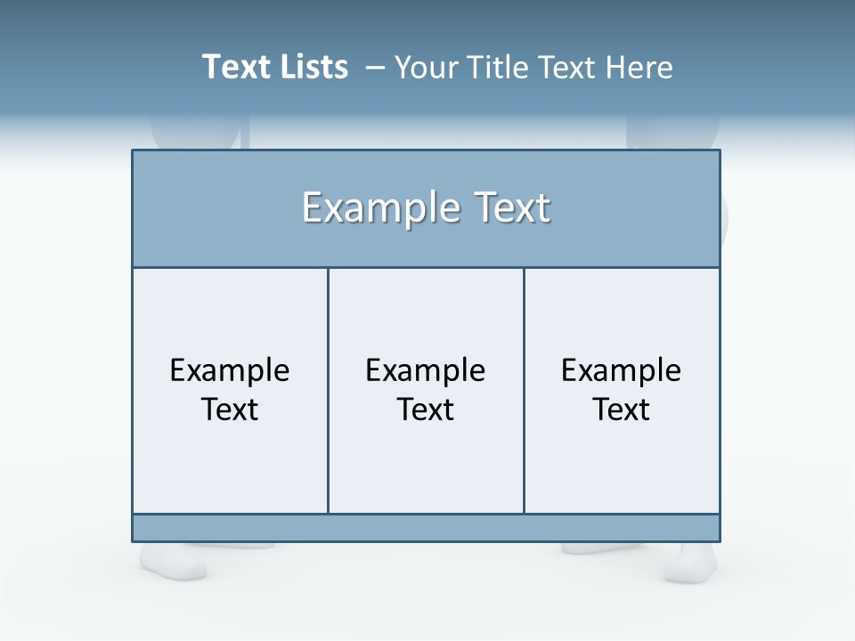 White Advert Card PowerPoint Template