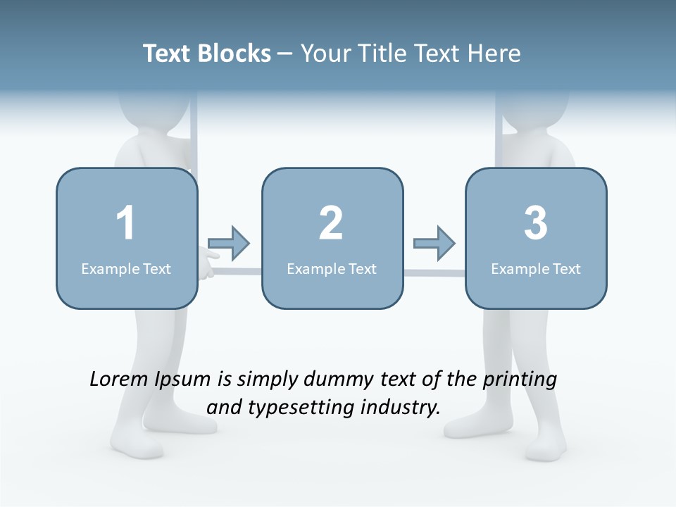 White Advert Card PowerPoint Template