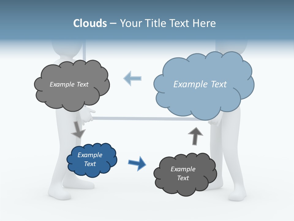 White Advert Card PowerPoint Template