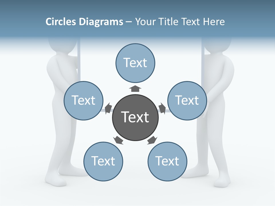 White Advert Card PowerPoint Template