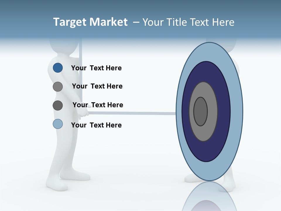 White Advert Card PowerPoint Template