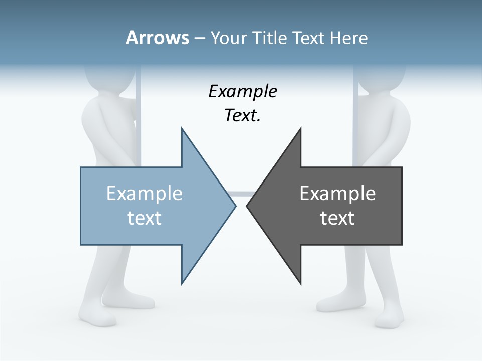 White Advert Card PowerPoint Template