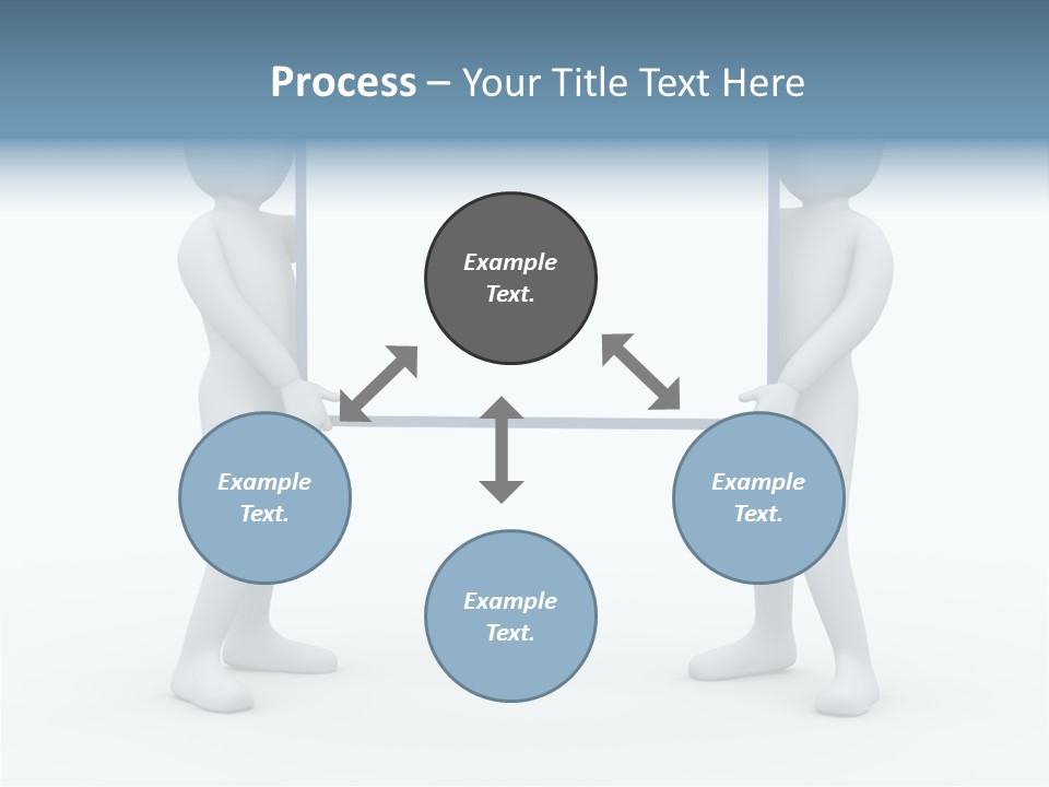 White Advert Card PowerPoint Template