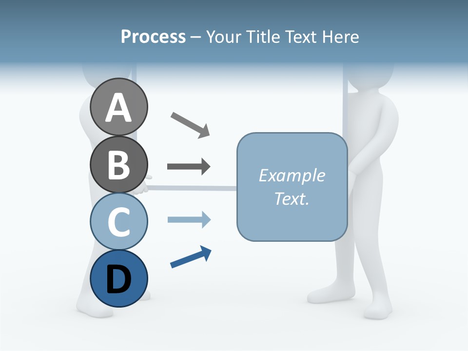 White Advert Card PowerPoint Template