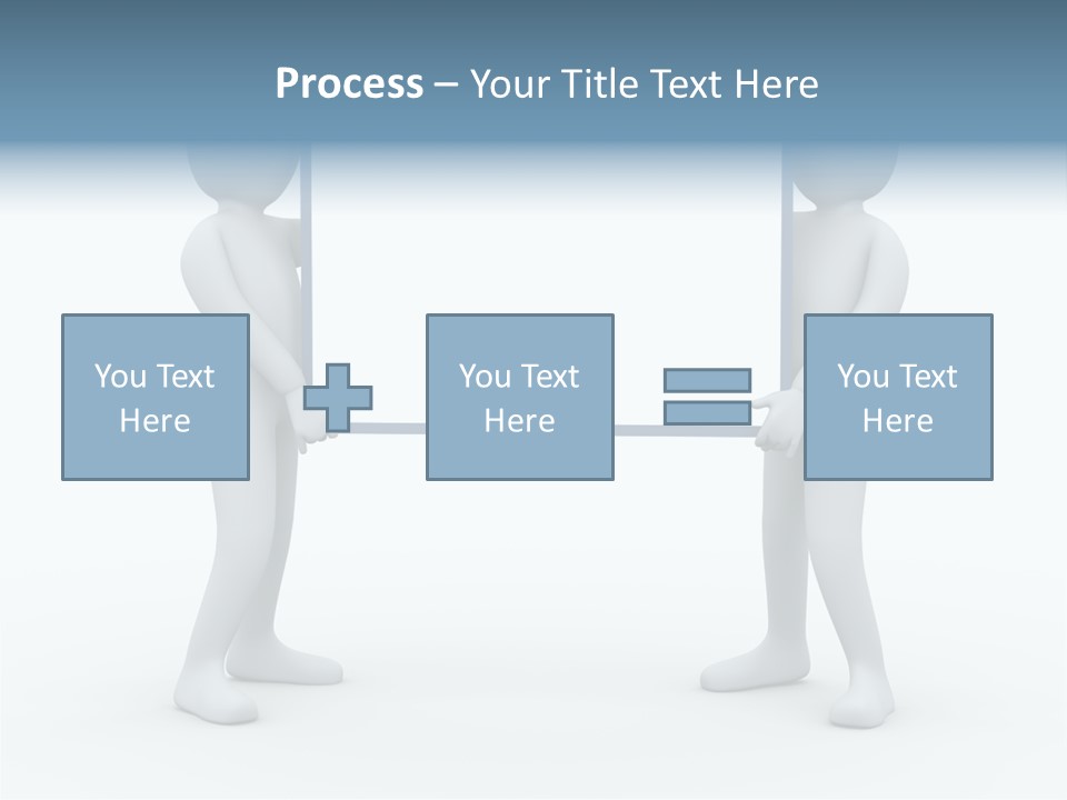 White Advert Card PowerPoint Template