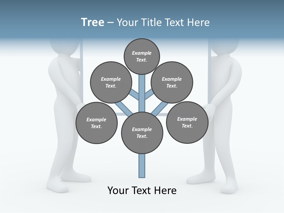 White Advert Card PowerPoint Template