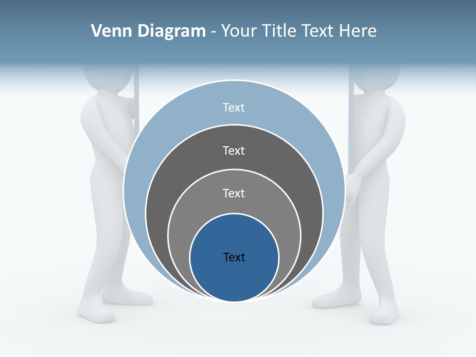 White Advert Card PowerPoint Template