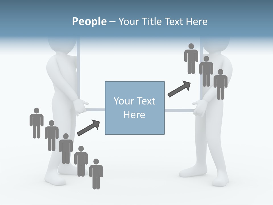 White Advert Card PowerPoint Template