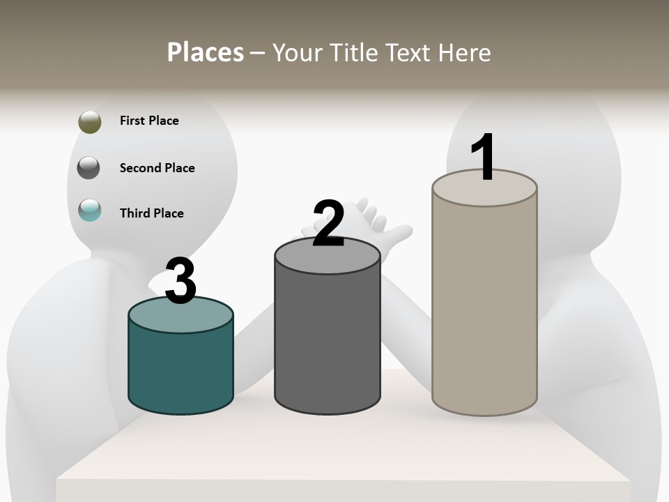 Challenge Colleague Guy PowerPoint Template