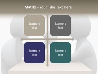 Challenge Colleague Guy PowerPoint Template